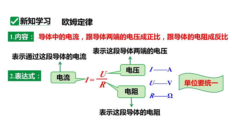 17.2欧姆定律 课件 2023-2024学年人教版物理九年级下册第6页