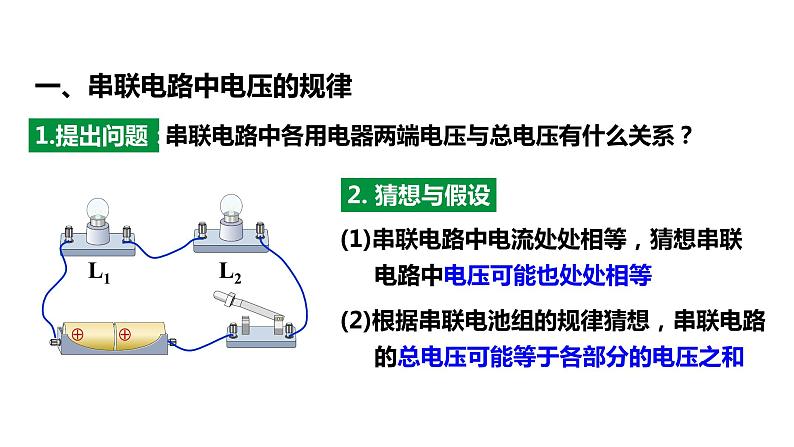 16.2串并联电路中的电压规律 课件 2023-2024学年人教版物理九年级下册07