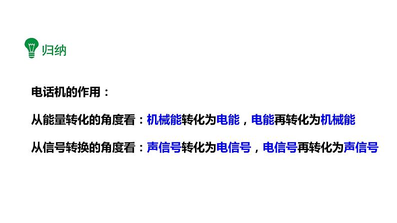 21.1、21.2现代的顺风耳——电话电磁波的海洋 课件 2023-2024学年人教版物理九年级下册第8页