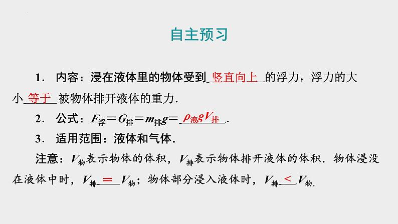 9.2+阿基米德原理+课件+2023-2024学年沪粤版物理八年级下册02