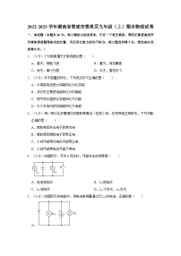 2022-2023学年湖南省娄底市娄星区九年级（上）期末物理试卷