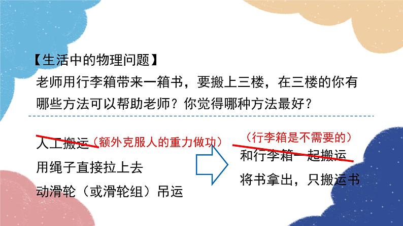 沪粤版物理九年级上册 11.3 如何提高机械效率课件02