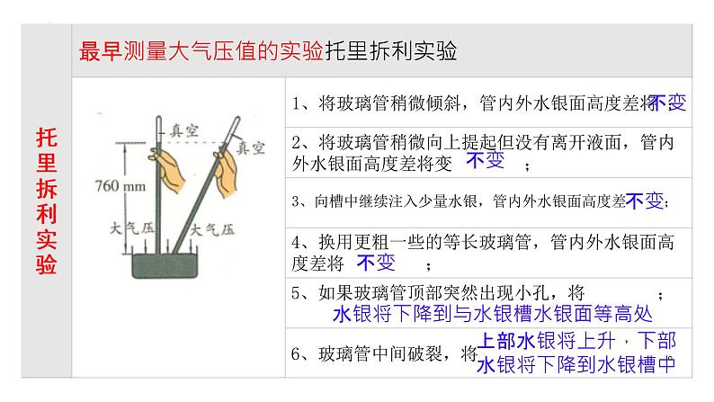 9.3大气压强课件-2023-2024学年人教版物理八年级下学期+第4页