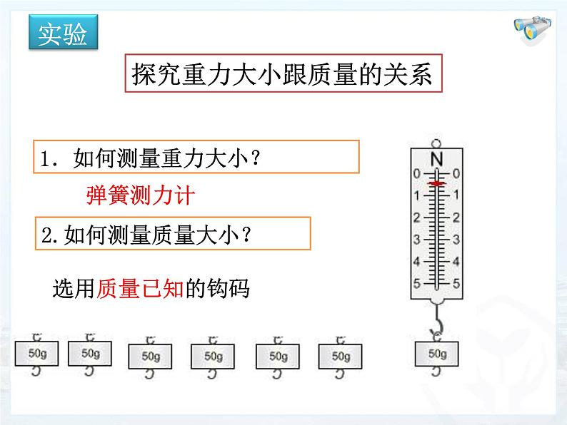 6.3重力第1课时+课件+++++--2023-2024学鲁科版物理八年级下册06