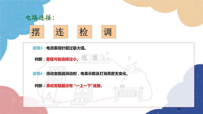 沪科版物理九年级全一册 第十五章第三节 “伏安法”测电阻课件第6页