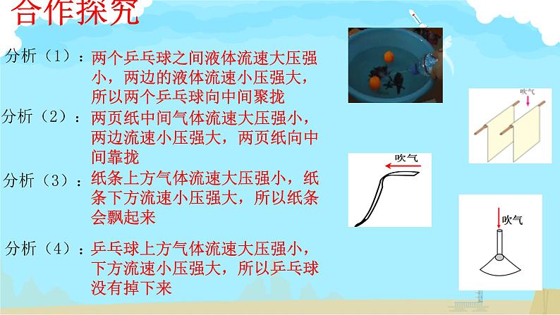 9.4流体压强与流速的关系课件--2023-2024学年人教版物理八年级下学期++第8页