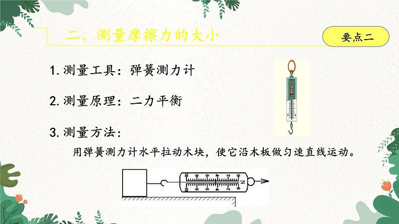 沪科版物理八年级全一册 第六章第五节 科学探究：摩擦力课件07