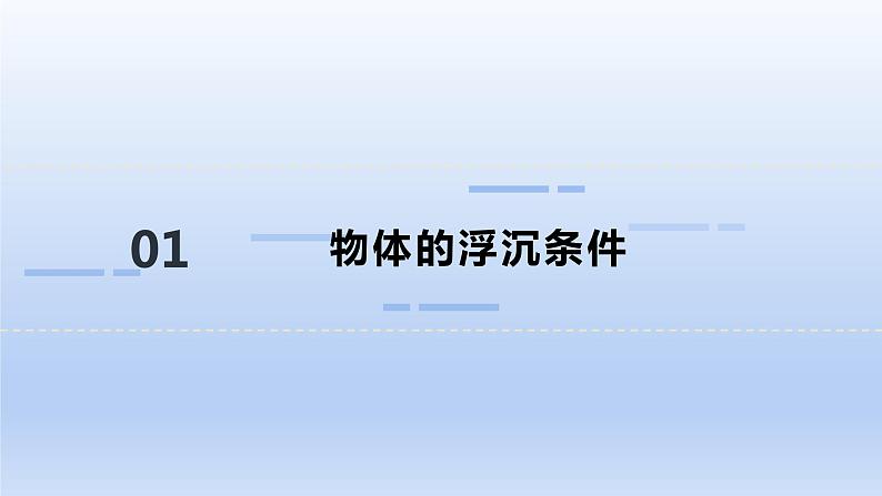 沪科版物理八年级全一册 9.3 物体的浮与沉课件第2页