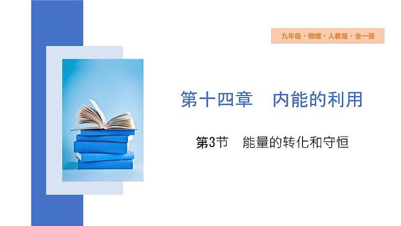 14.3+能量的转化和守恒++课件++2023-2024学年物理人教版九年级全一册01