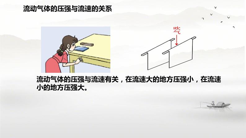 9.4流体压强与流速的关系课件--2023-2024学年人教版物理八年级下学期+第2页