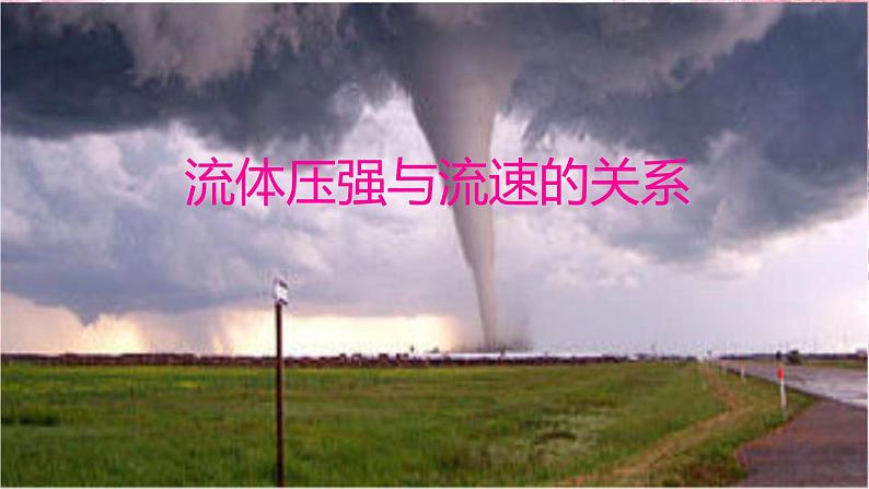 9.4流体压强与流速的关系课件--2023-2024学年人教版物理八年级下学期+ (1)第1页