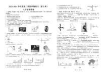 广东省茂名市高州市两校联考2023-2024学年八年级下学期3月月考物理试题