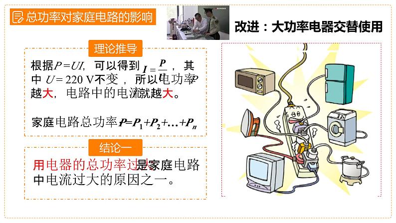 19.2家庭电路电流过大的原因课件+-2023-2024学年人教版物理九年级全一册第4页
