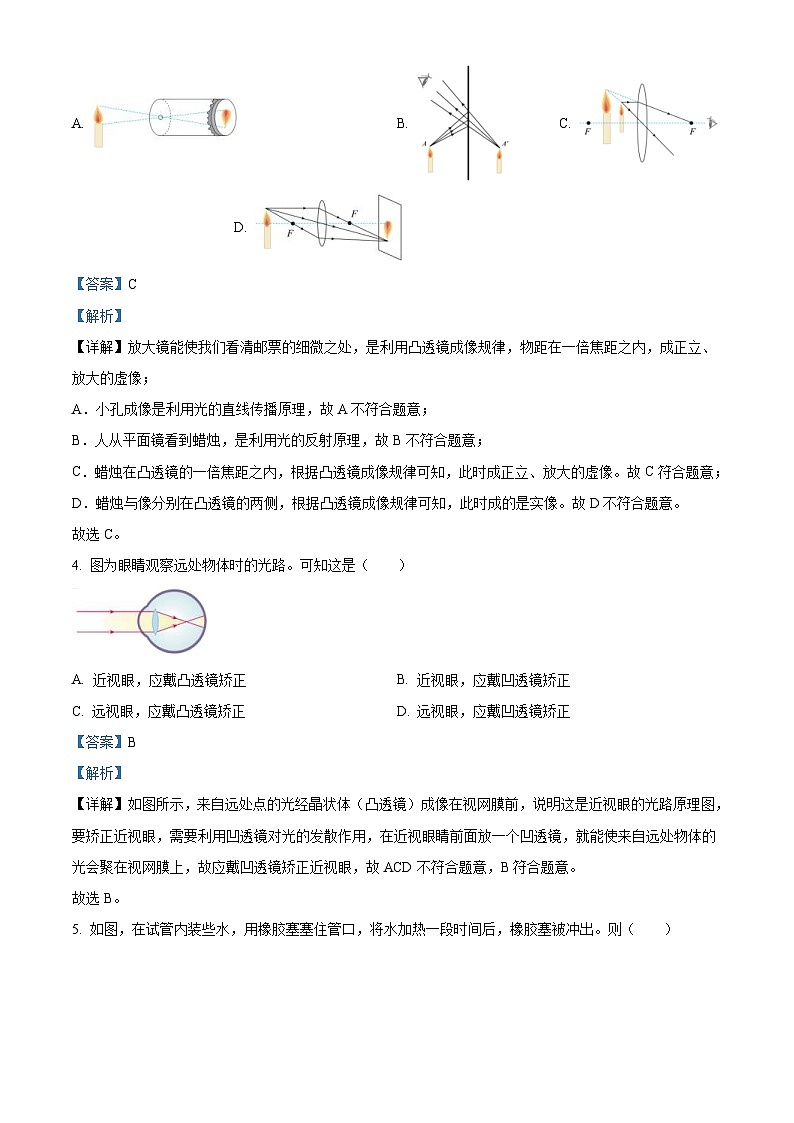 2023年湖南省株洲市中考物理试题（含解析）02
