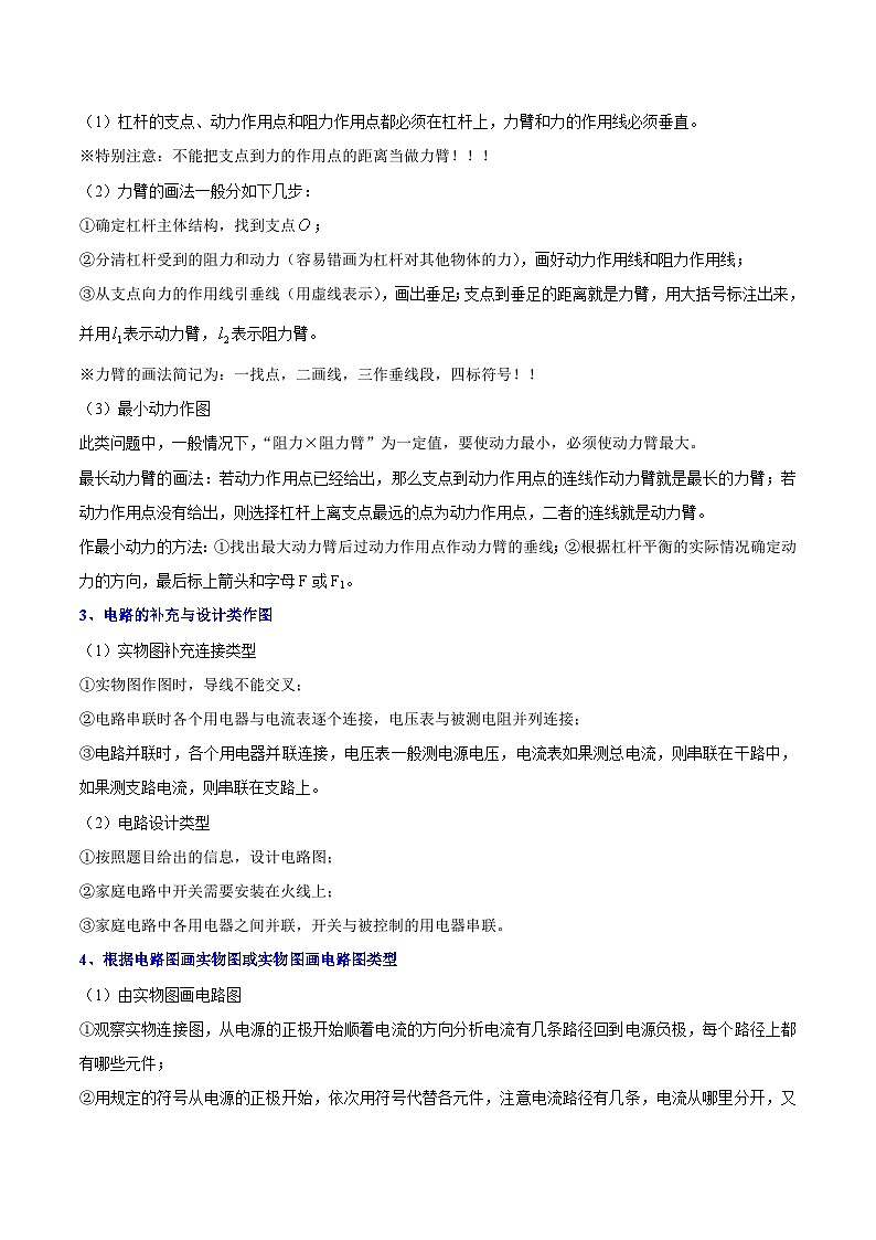 专题03  力学电磁学作图（解析版）第2页