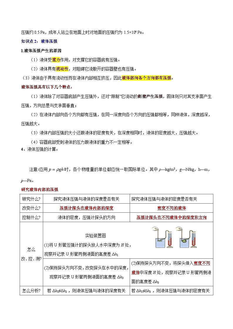 【中考二轮】2024年中考物理重点专练（全国通用）专题10+压强和浮力专题训练.zip03