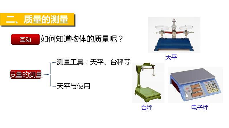 人教版物理八年级上册课件6.1质量第8页