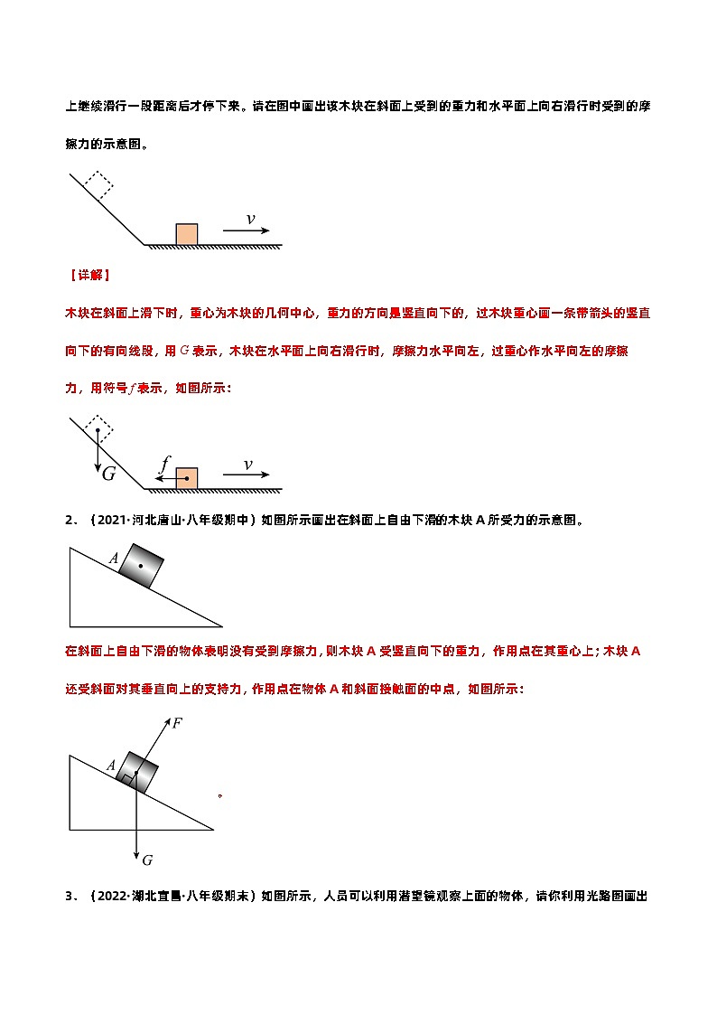查补易混易错点05  作图中考物理三轮冲刺过关02
