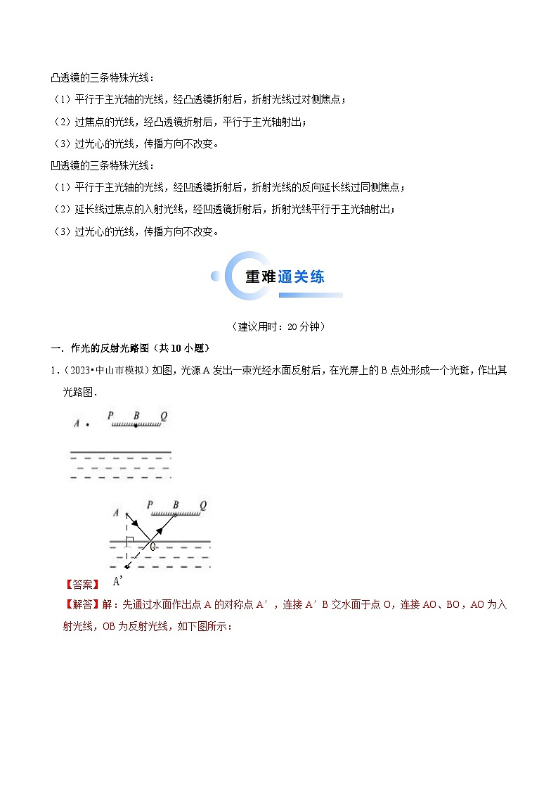专题02  光学作图（解析版）第2页