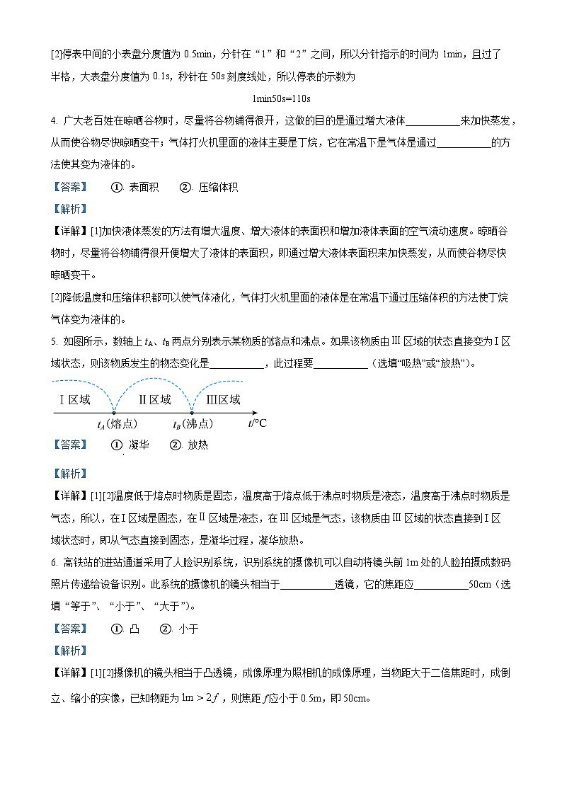 江西省宜春市丰城市江西省丰城中学2023-2024学年九年级下学期3月下学期月考物理试题（原卷版+解析版）02