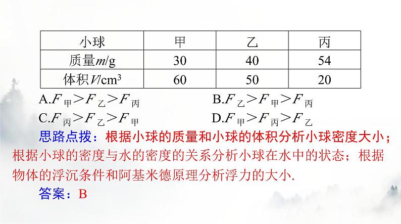 人教版八年级物理下册第十章第三节物体的浮沉条件及应用课件07