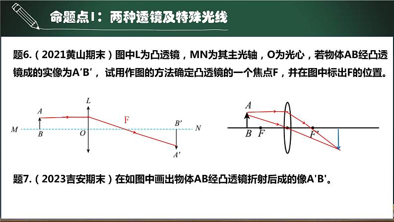 中考物理一轮考点详解复习课件第18讲透镜（含答案）07