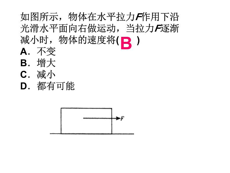 3 力改变物体的运动状态 课件 初中物理教科版八年级下册07