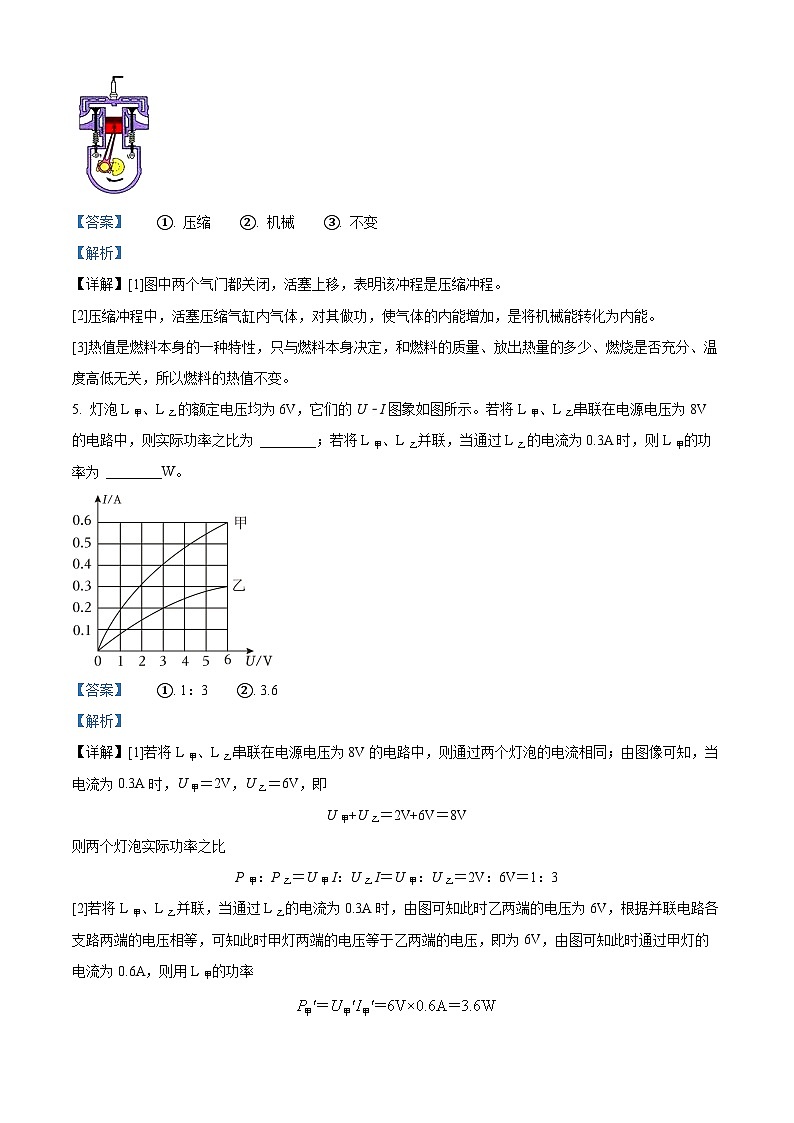 2024年河南省商丘市第六中学中考物理模拟考试（解析版）第2页