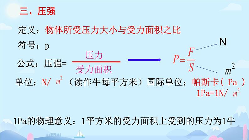 第九章  压强 复习课 课件 初中物理教科版八年级下册05