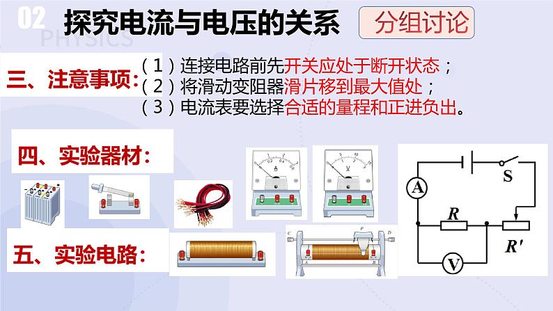 17.1电流与电压和电阻的关系 课件第5页