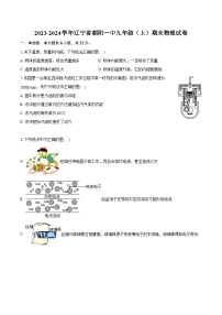 2023-2024学年辽宁省朝阳一中九年级（上）期末物理试卷（含详细答案解析）