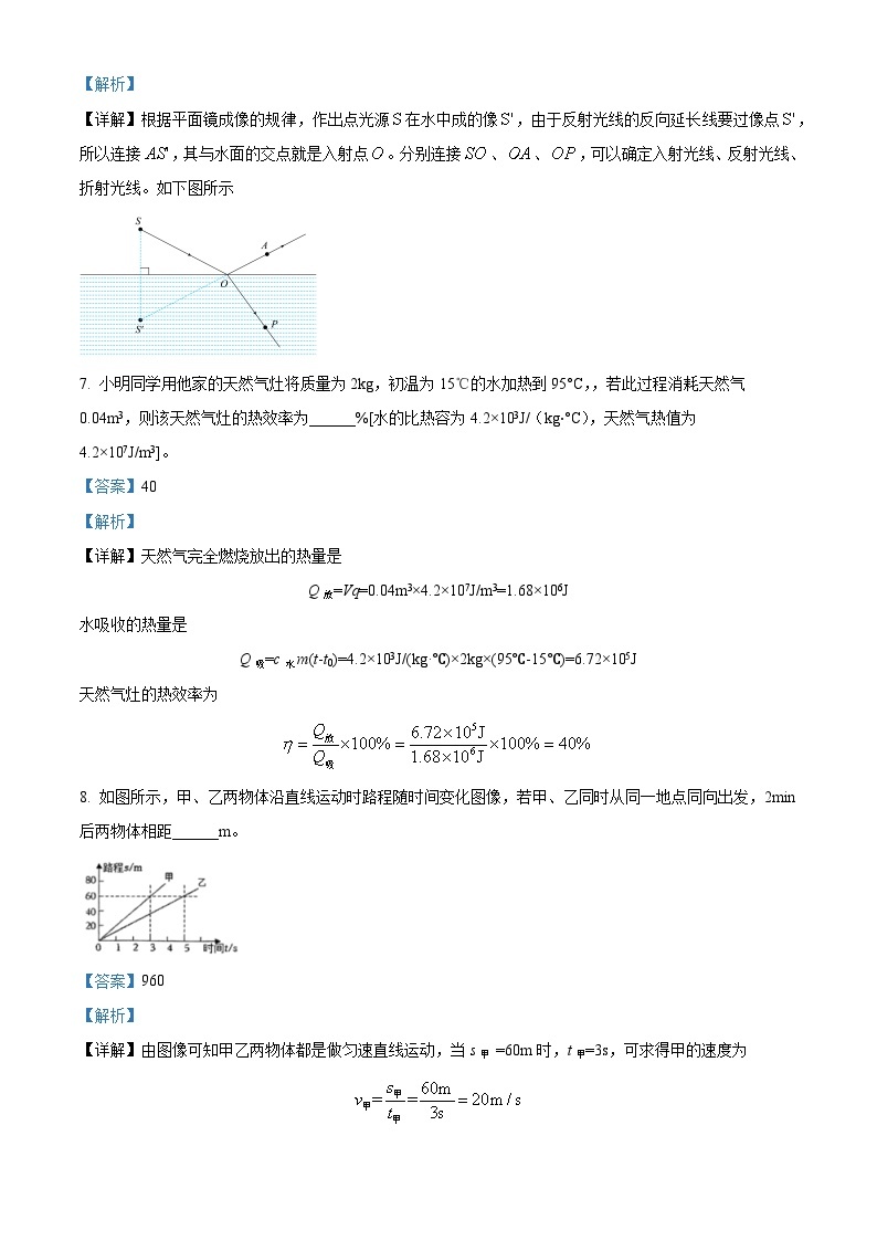 2024年安徽省合肥市第四十五中学中考物理一模试卷（原卷版+解析版）03