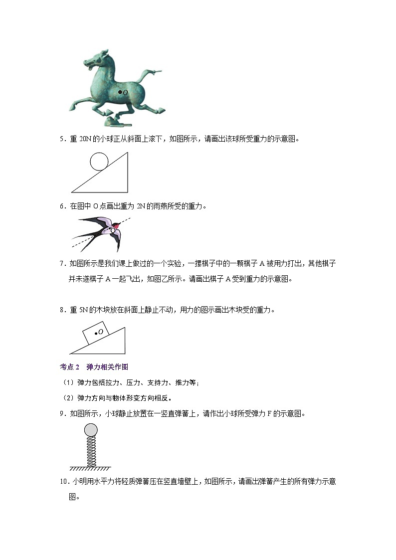 【期中讲练测】人教版八年级下册物理 专题02几种力的作图.zip02