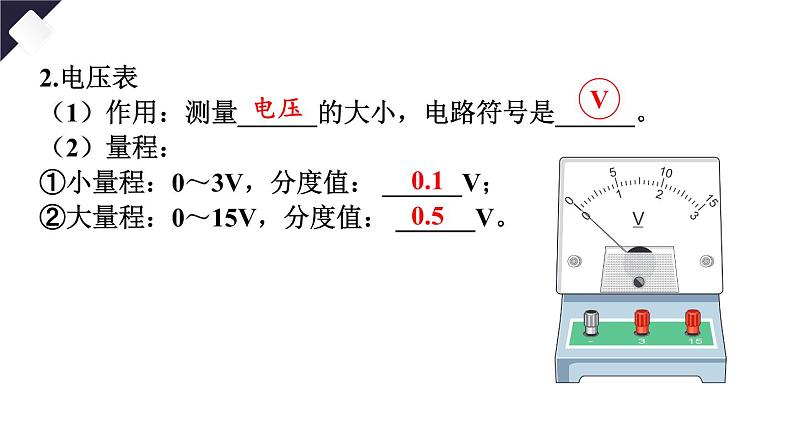 第十六章 电压 电阻 章末复习（课件）-2024-2025学年人教版物理九年级全一册第4页