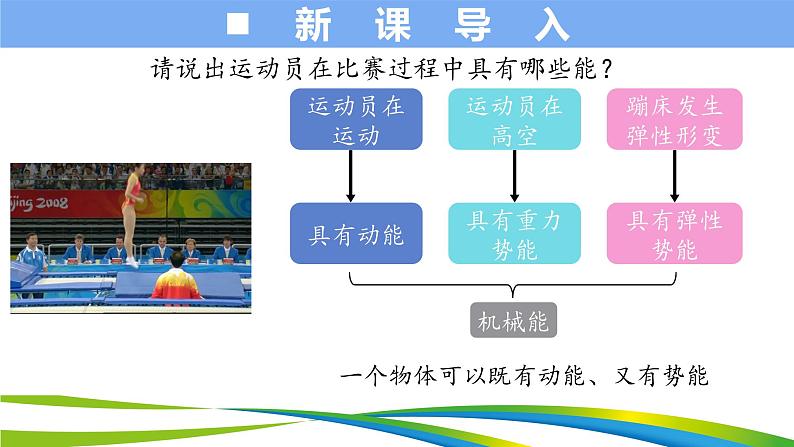 11.4 机械能及其转化 课件 2023-2024人教版物理八年级下册第1页