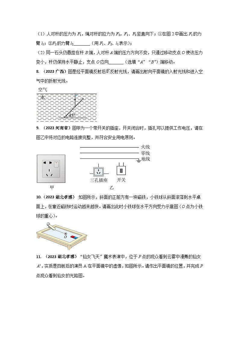 专题03 物理综合能力作图中考考题（原卷版）第3页