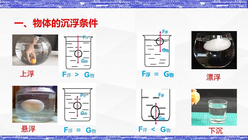 第10.4课  沉与浮  八年级物理下册同步课件(教科版)06