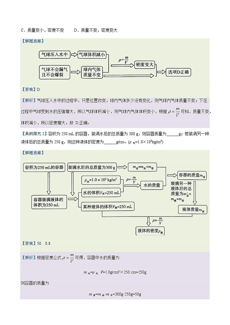 通关06 质量与密度、压强、浮力-备战2024年中考物理抢分秘籍（全国通用）（解析版）第3页