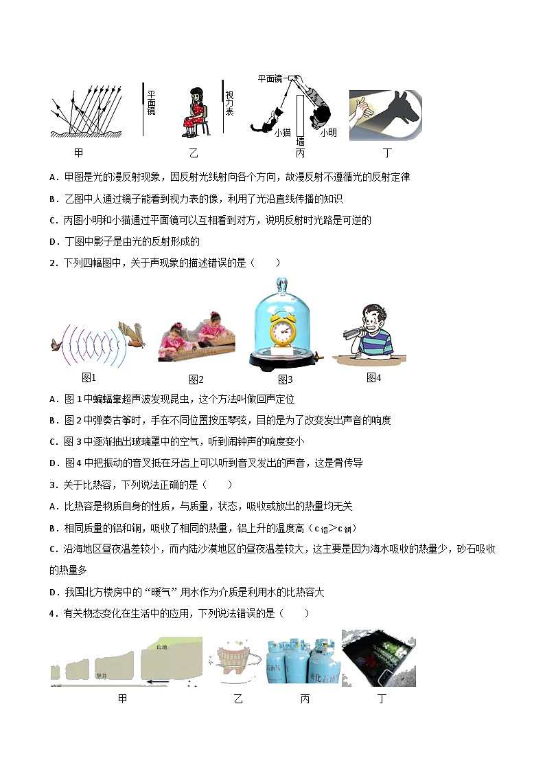 信息必刷卷03（武汉专用）-2024年中考物理考前信息必刷卷（湖北武汉专用）02