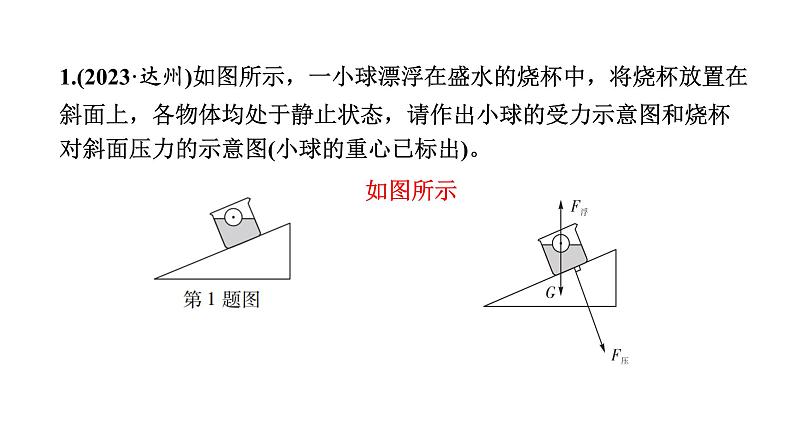中考物理二轮复习专题突破第23讲作图课件第8页
