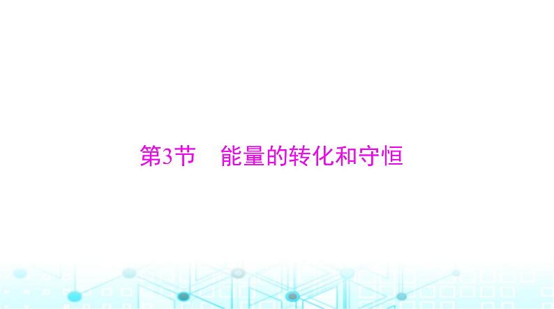 人教版九年级物理第十四章第三节能量的转化和守恒课件第1页