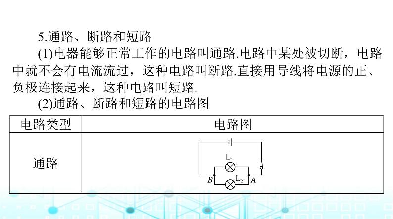 人教版九年级物理第十五章第二节电流和电路课件06