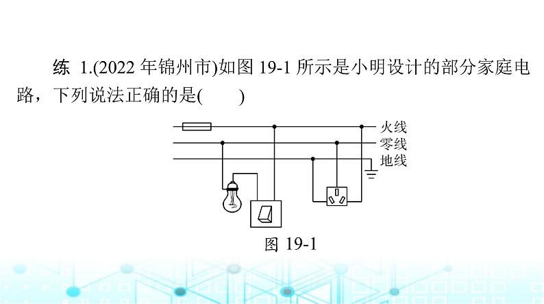 人教版九年级物理第十九章章末整合课件06