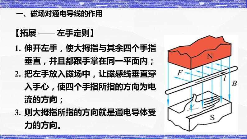 8.2节 磁场对电流的作用 课件 -九年级物理上册同步精品课堂（教科版）05