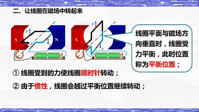 8.2节 磁场对电流的作用 课件 -九年级物理上册同步精品课堂（教科版）07