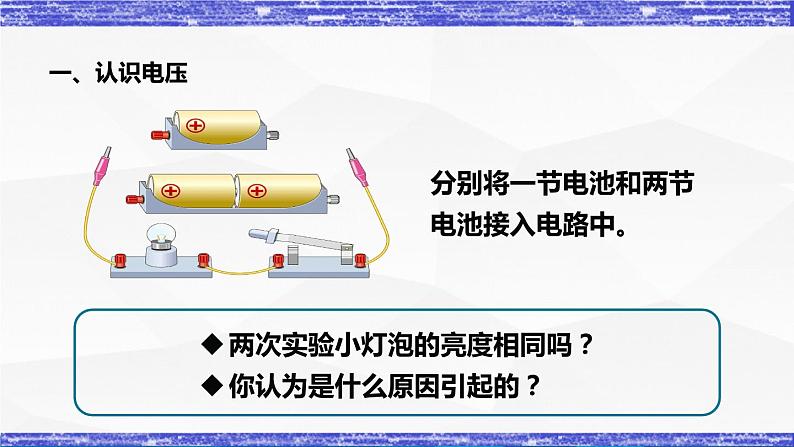 4.2.1课时  电压(课件）- 九年级物理上册同步精品课堂（教科版）第5页