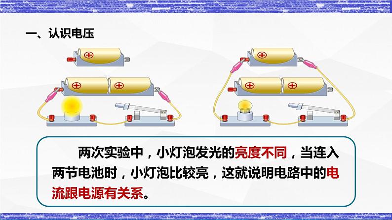 4.2.1课时  电压(课件）- 九年级物理上册同步精品课堂（教科版）06