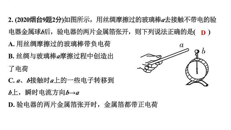 中考物理二轮重点专题研究 微专题 电学基础概念（课件）04