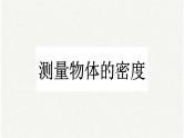 中考物理复习必考实验：7测量物体的密度课件
