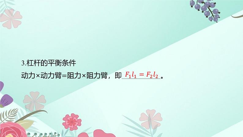 中考物理专题课件：第14讲 杠杆 滑轮 斜面第7页